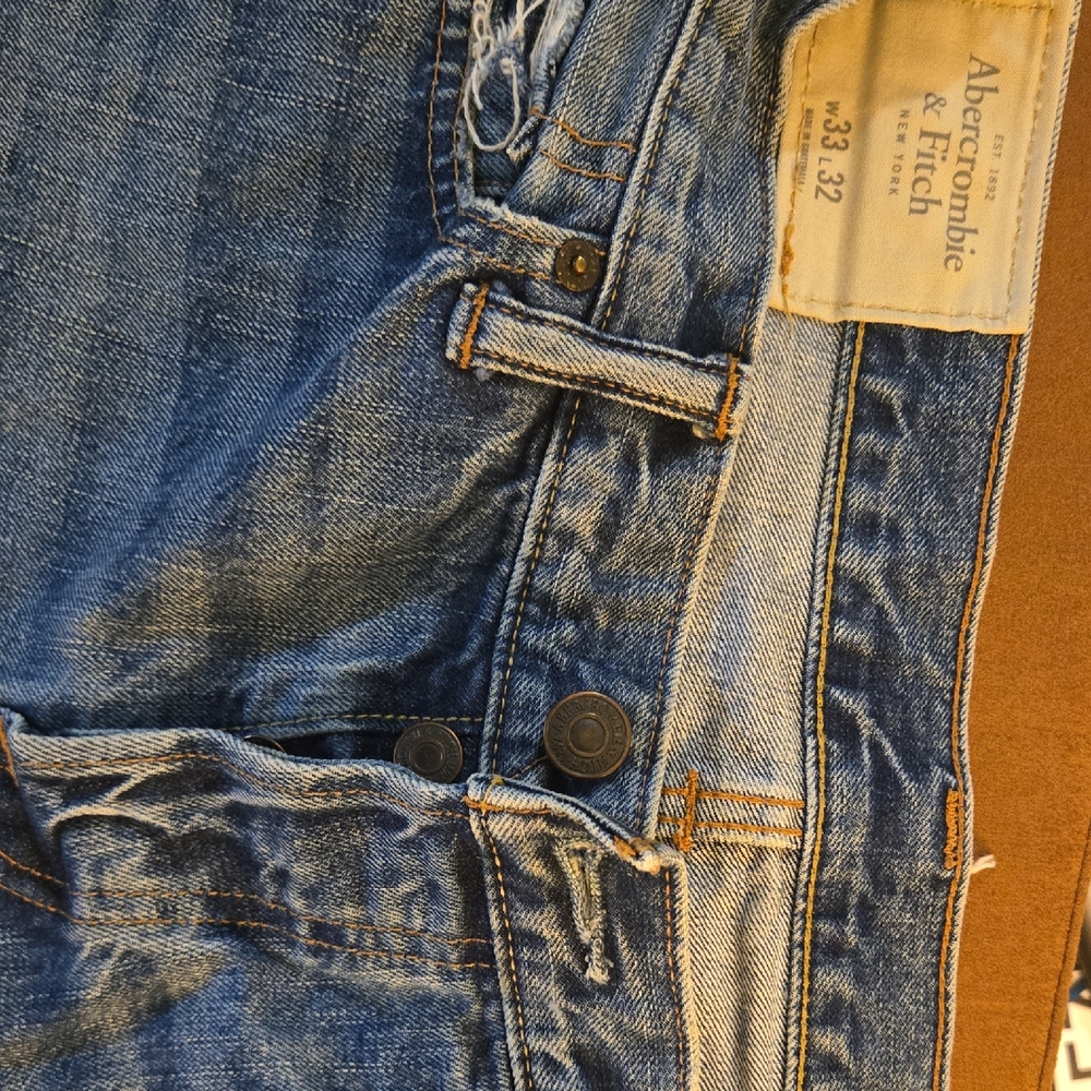 Abercrombie & Fitch Light Blue Men's Jeans